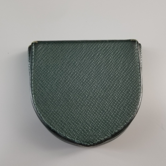 LOUIS VUITTON Beautiful mini monnaie boite coin case Taiga Leather/Germa… - Picture 5 of 16